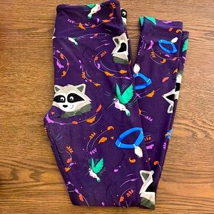 Ambrie Disney Purple Pocahontas Leggings size OS